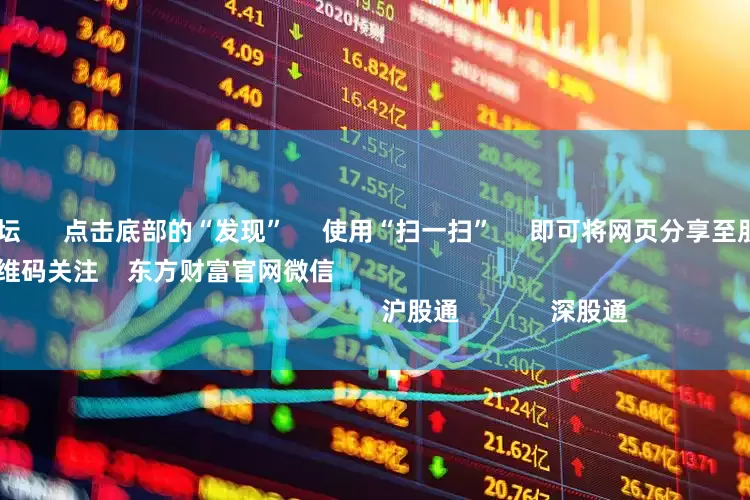 配资门户论坛      点击底部的“发现”     使用“扫一扫”     即可将网页分享至朋友圈                            扫描二维码关注    东方财富官网微信                                                                        沪股通             深股通